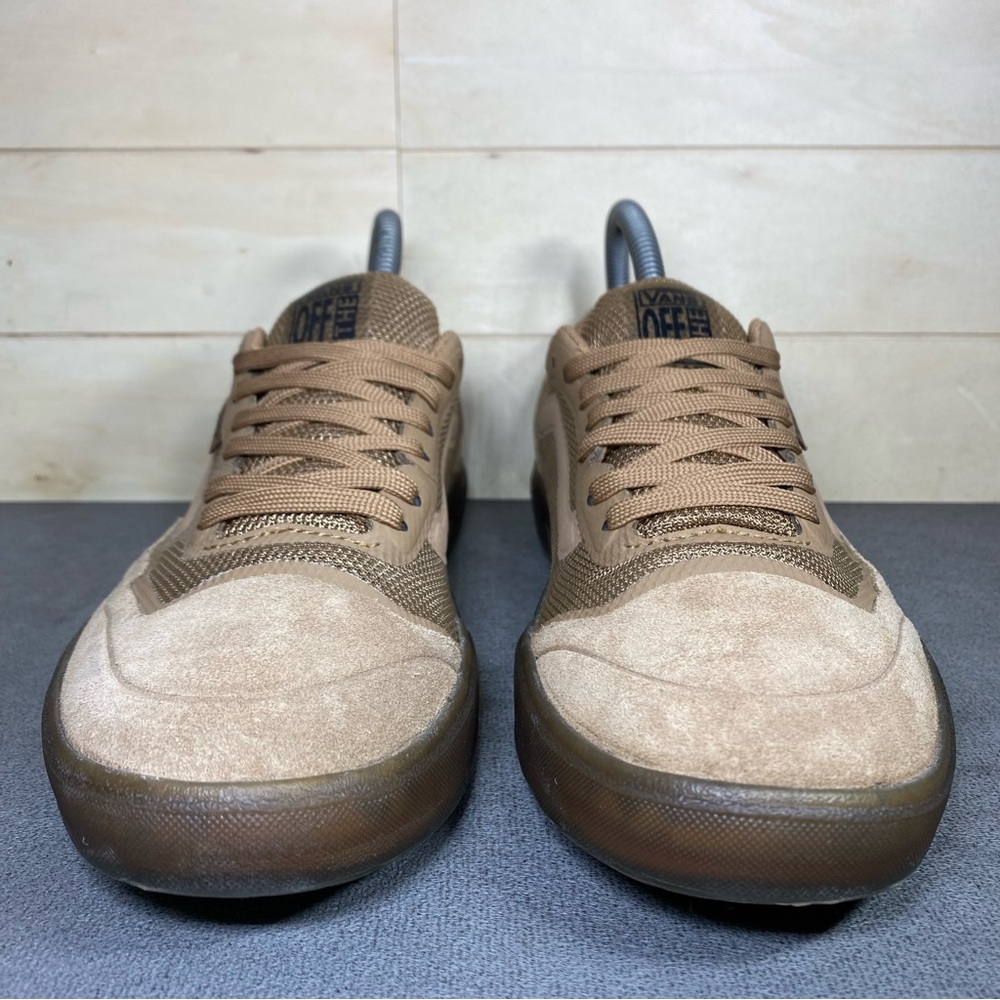 Vans Ave Tobacco Gum Men's Size 7 Skate Shoes Brown Suede Sneakers 721356 - Picture 5 of 11